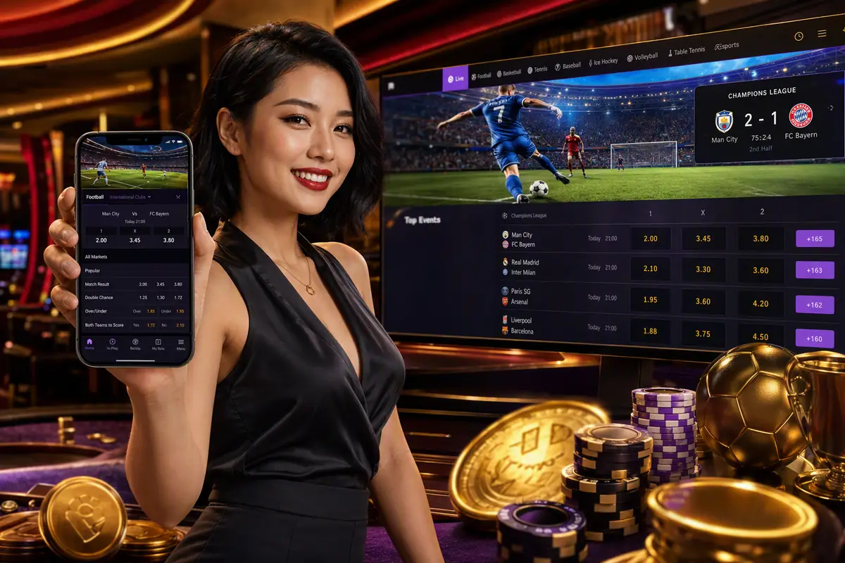 m918kiss Casino meja baccarat dealer langsung